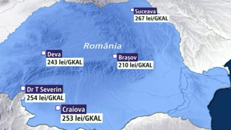 Pretul caldurii. Facturile la intretinere difera de la oras la oras Imagine