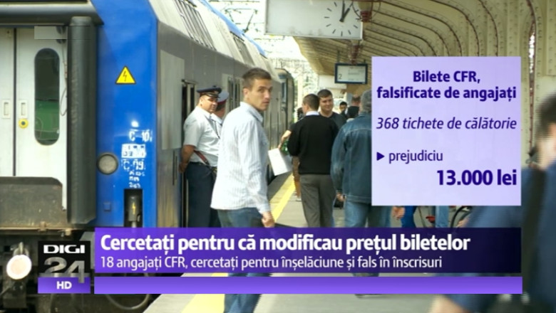 Pretul corect, scris cu pasta volatila. Angajati CFR, cercetati penal pentru inselaciune Imagine