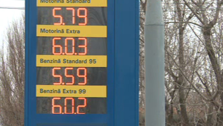 Preturi marite la benzina si motorina Imagine