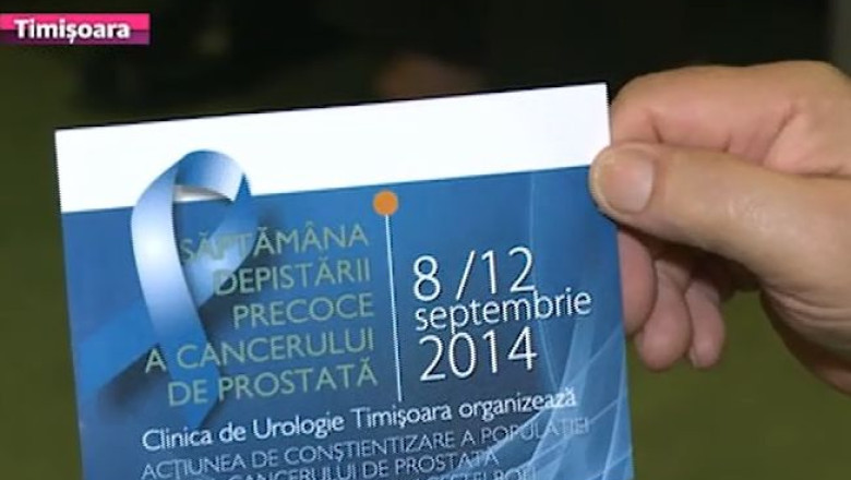 Prevenire, pe baza de voluntariat. Consultatii gratuite, o saptamana, pentru depistarea cancerului de prostata Imagine