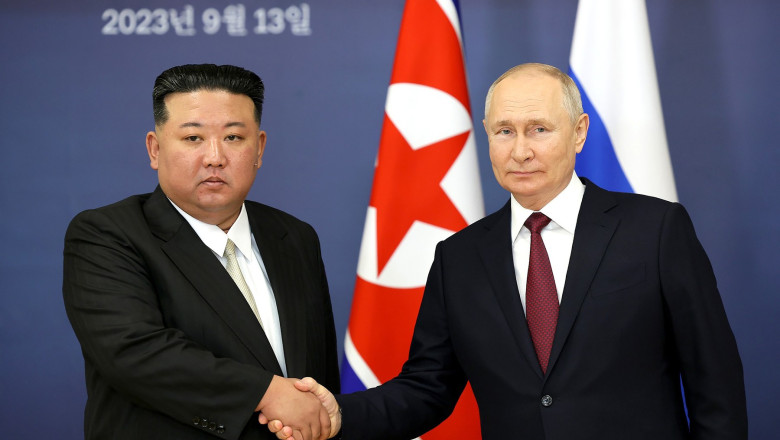 Prietenia lui Kim Jong Un cu Putin da roade: Un veto al Rusiei la ONU pe sanctiuni si o acuzatie dura la adresa SUA, in doar doua zile Imagine