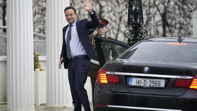 Prim-ministrul irlandez a demisionat oficial si va fi inlocuit chiar de astazi Imagine