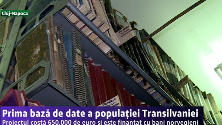 Prima baza de date privind populatia Transilvaniei Imagine