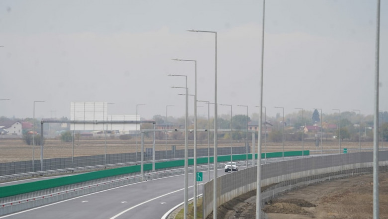 Prima bucata din AO Sud se deschide maine, iar Autostrada de Centura va ajunge la 19 kilometri deschisi traficului Imagine
