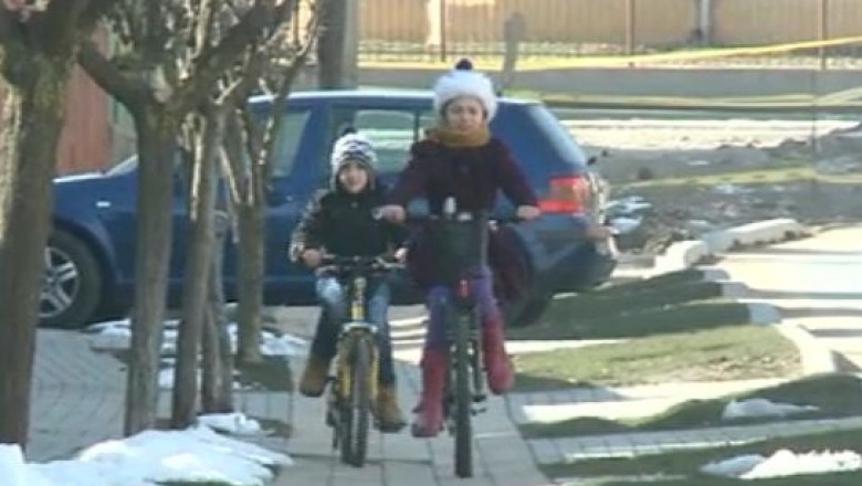 Prima comuna din Romania cu pista de biciclete Imagine