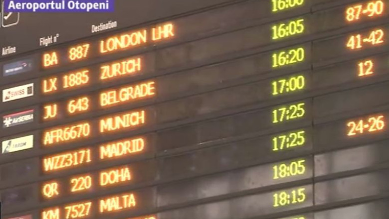 Prima cursa din acest an de la Otopeni la Londra a decolat Imagine
