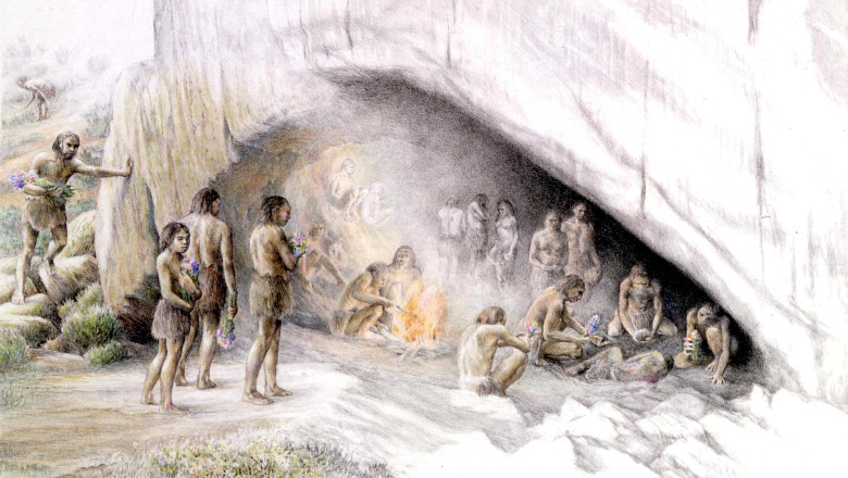 Prima „fotografie de familie” a unor Neanderthali, dezvaluita cu ajutorul cercetarilor genetice Imagine