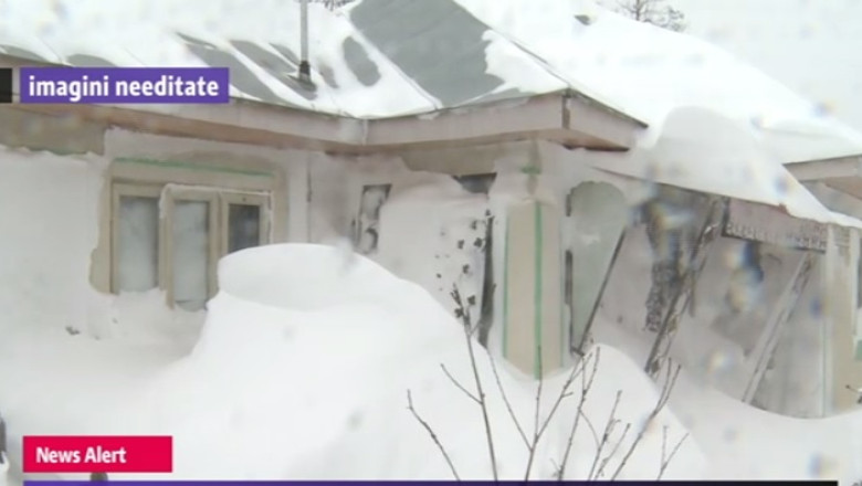 Prima iarna cu cod rosu in Romania. Imaginile zilei vin din Prahova Imagine