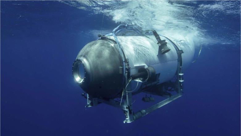 Prima imagine cu submersibilul Titan, pe fundul oceanului. „Totul e bine aici”, au spus cei de la bord inainte de tragedie Imagine