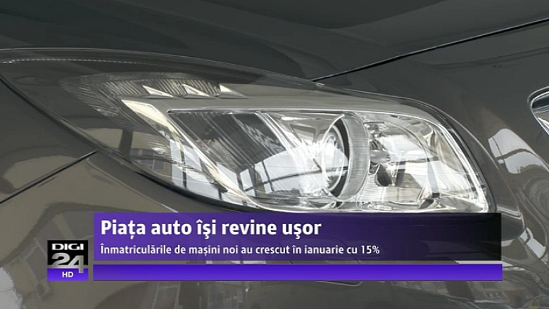 Prima luna pe plus in auto in ultimii cinci ani: Peste 5000 de masini noi au fost inmatriculate in ianuarie Imagine