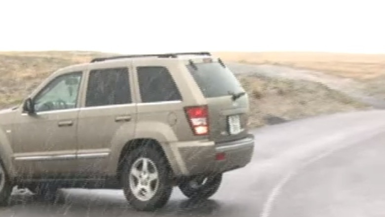 Prima ninsoare a inchis Transalpina Imagine