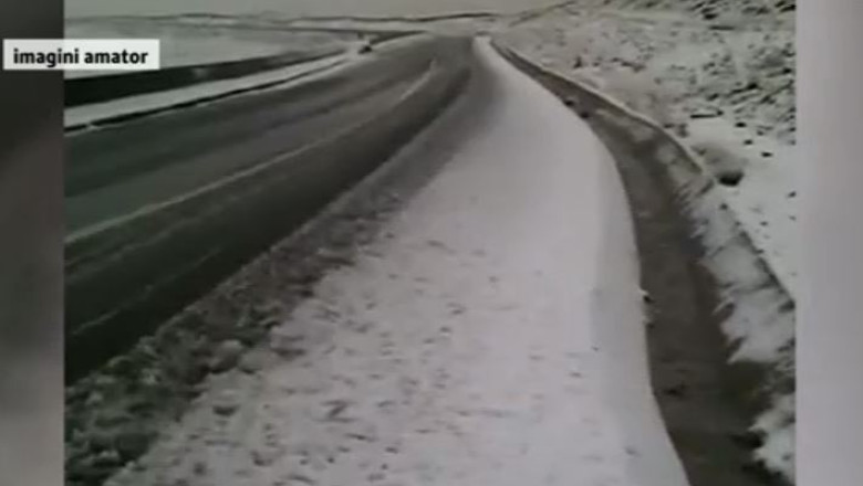 Prima ninsoare la Ranca din acest sezon Imagine