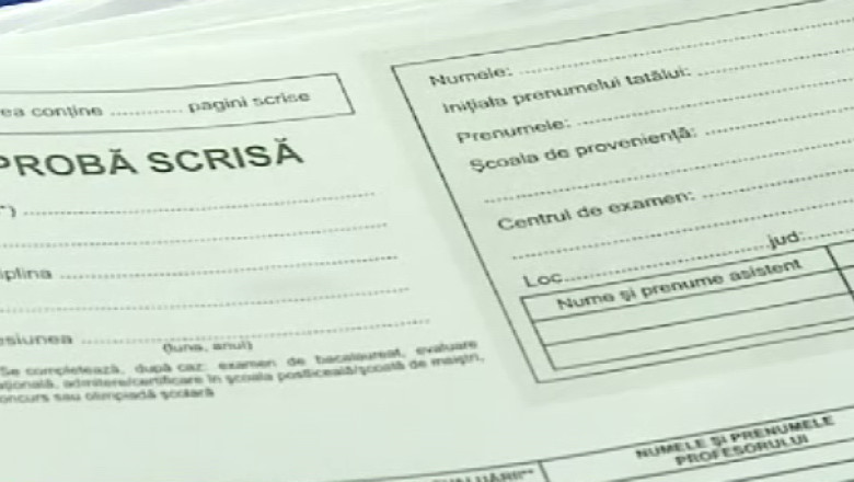 Prima proba a Evaluarii Nationale, considerata usoara de elevi Imagine