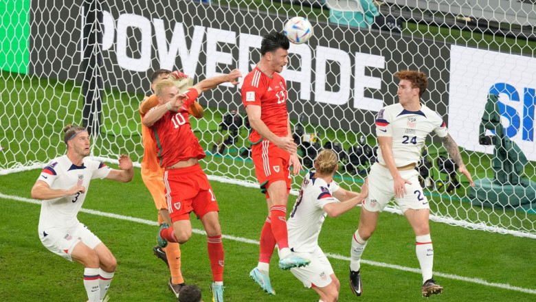 Prima remiza de la Cupa Mondiala 2022 s-a inregistrat in meciul dintre SUA si Tara Galilor Imagine