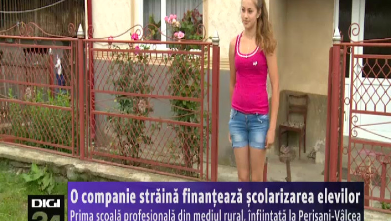 Prima scoala profesionala din mediul rural, infiintata la Perisani-Valcea Imagine