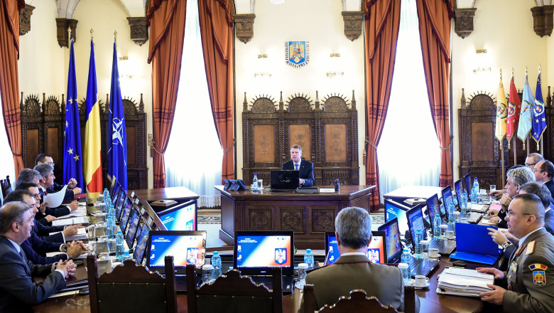 Prima sedinta a CSAT condusa de Klaus Iohannis s-a incheiat. Trupe portugheze vor stationa in Romania Imagine