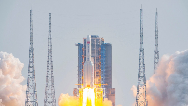 Prima statie spatiala chinezeasca este aproape de a fi operationala. China a lansat ultimul modul pe orbita planetei Imagine