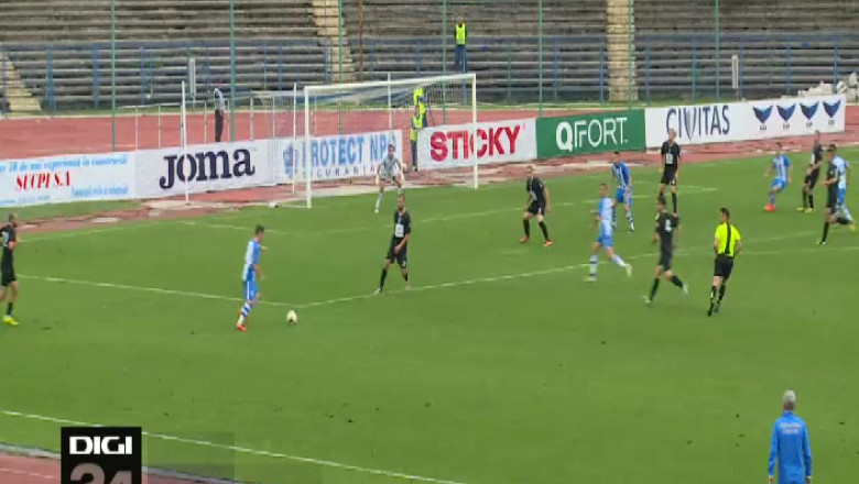 Prima victorie dupa doua luni de seceta. CS Universitatea - OFK Belgrad, 2-1 Imagine