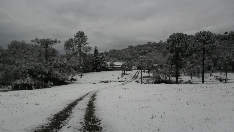 Prima zapada in peste 30 de ani in orase din sudul Braziliei Imagine