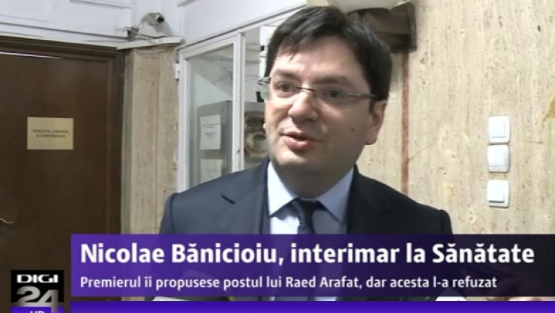 Prima zi de lucru a ministrului Nicolae Banicioiu la Sanatate: A retras doua proiecte de lege lansate cu o zi inainte de Eugen Nicolaescu Imagine