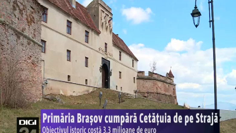 Primaria Brasov cumpara Cetatuia de pe Straja  Imagine