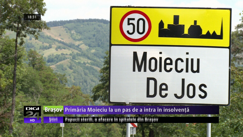 Primaria Moieciu, la un pas de a intra in insolventa Imagine