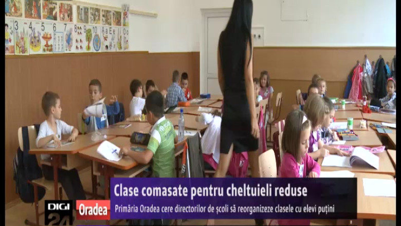 Primaria Oradea cere directorilor de scoli sa reorganizeze clasele cu elevi putini Imagine