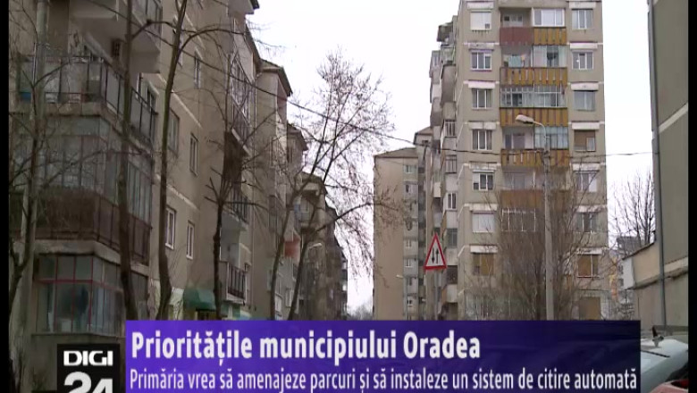 Primaria Oradea vrea sa amenajeze parcuri in oras si sa instaleze un sistem de citire automata a contoarelor Imagine