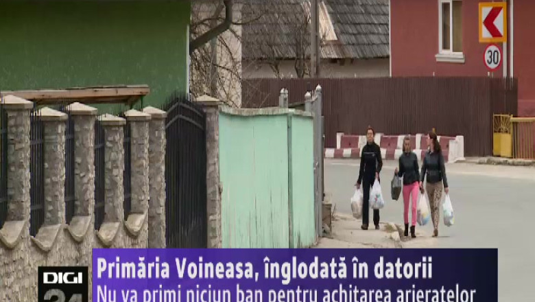 Primaria Voineasa, inglodata in datorii   Imagine