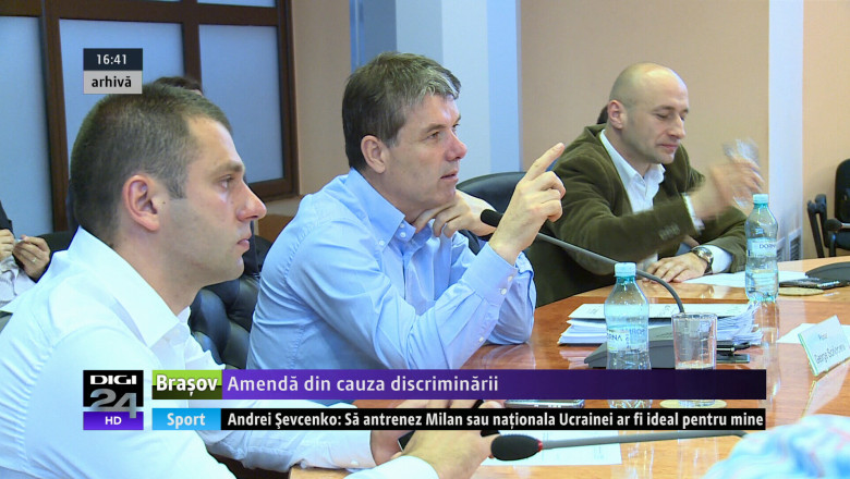 Primarul Brasovului, amendat pentru discriminare Imagine