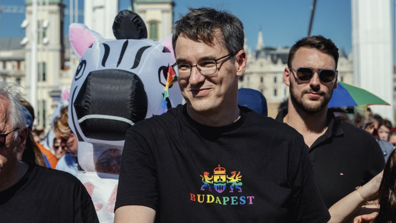 Primarul Budapestei va fi interogat, in calitate de suspect, pentru organizarea marsului Pride din capitala ungara Imagine