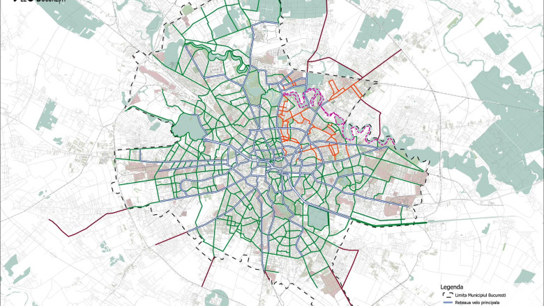 Primarul interimar al Capitalei ii invita pe bucuresteni la dezbaterea publica privind Masterplanul Velo pentru piste de biciclete Imagine