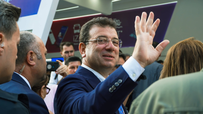 Primarul Istanbulului, Ekrem Imamoglu, a fost nominalizat de opozitie candidat la presedintia Turciei, in ciuda incarcerarii sale Imagine