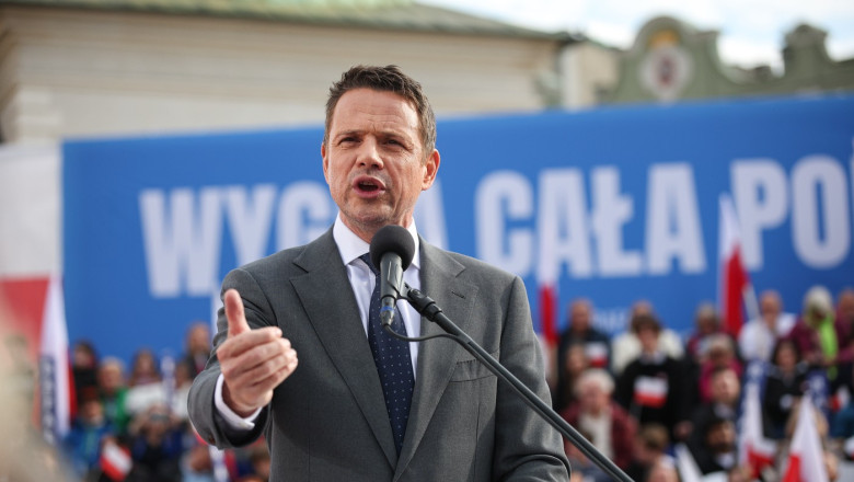 Primarul Varsoviei, Rafal Trzaskowski, ocupa prima pozitie in sondaje inaintea primului tur al alegerilor prezidentiale din Polonia Imagine