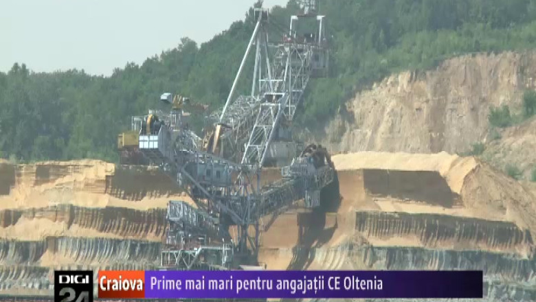 Prime mai mari pentru angajatii Complexului Energetic Oltenia   Imagine