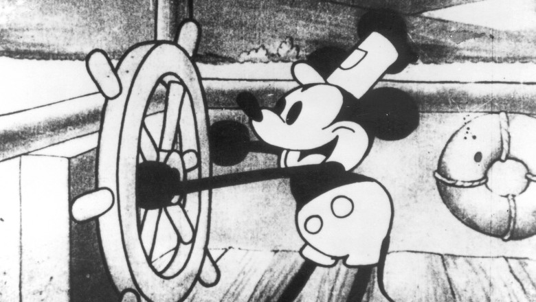 Primele imagini cu Mickey Mouse au intrat in domeniul public, dupa expirarea drepturilor de autor din SUA Imagine