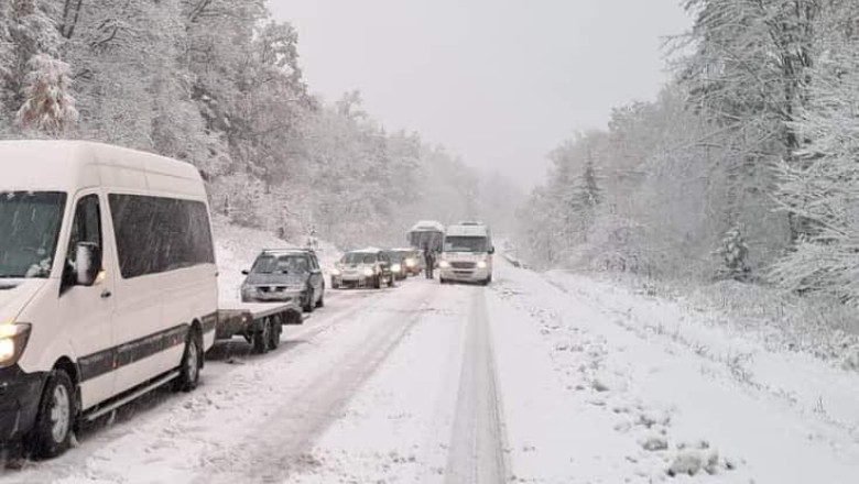 Primul episod autentic de iarna. Un ciclon mediteranean a adus in Romania ninsori si viscol. Meteorolog: Punctul maxim va fi la noapte Imagine