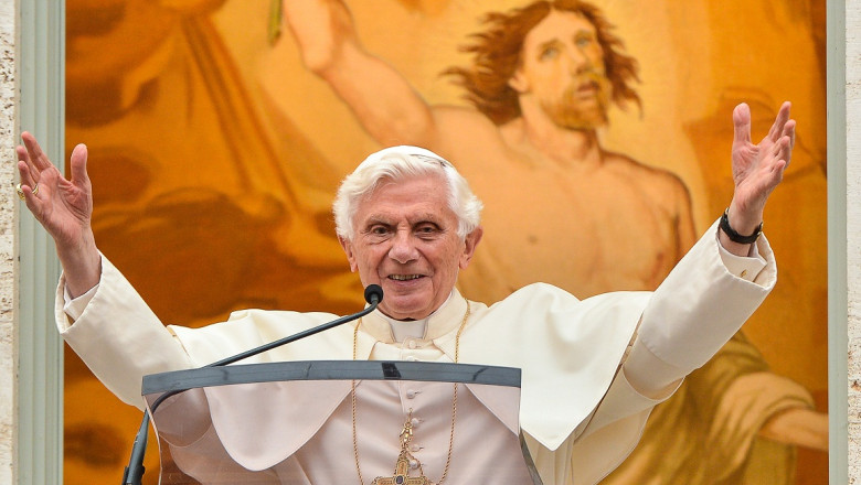 Primul interviu dupa retragere. Fostul papa Benedict vorbeste despre starea sa de sanatate Imagine