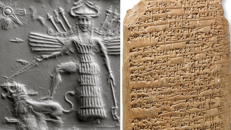 Primul scriitor cunoscut al lumii a fost o femeie. Cine era printesa mesopotamiana care compunea poezii cu mult inainte de Homer Imagine