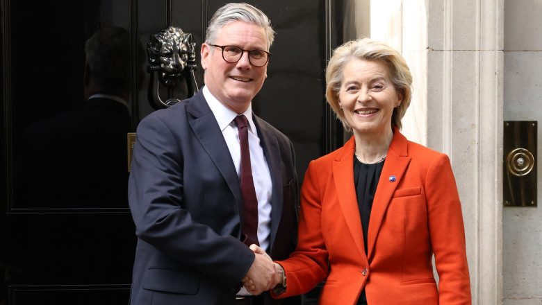 Primul summit UK - UE de dupa Brexit. Oficialii de la Bruxelles si cei britanici au ajuns la un acord privind apararea si securitatea Imagine