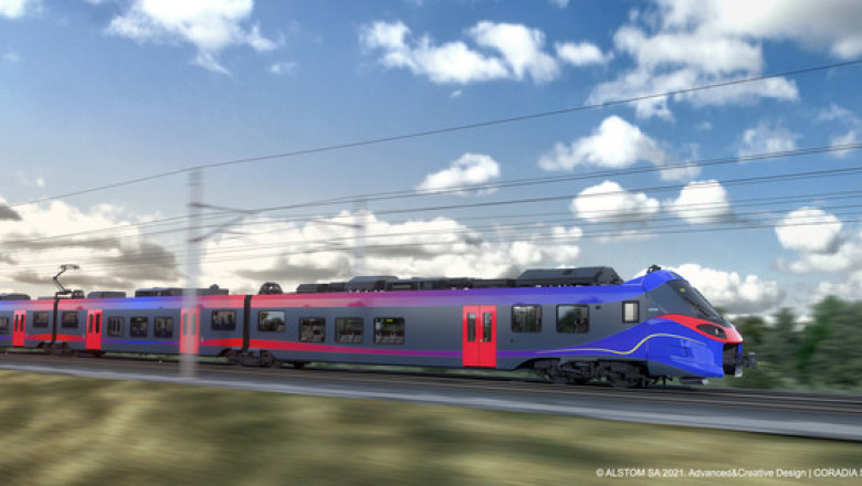 Primul tren electric cumparat de Romania in ultimii 40 de ani a finalizat testele si va fi livrat in Romania Imagine