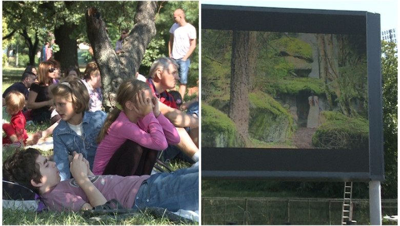 Primul weekend cu film in aer liber la stadionul ”Dan Paltinisanu” din Timisoara Imagine