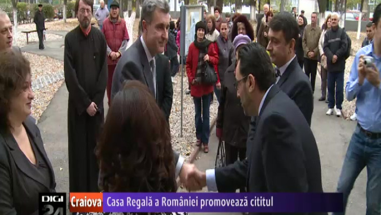 Principele Radu, in vizita la Craiova, pentru a promova lectura  Imagine