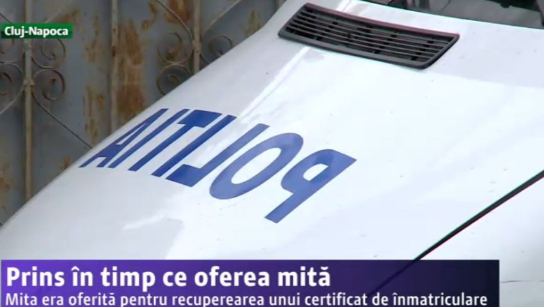 Prins in timp ce oferea mita Imagine