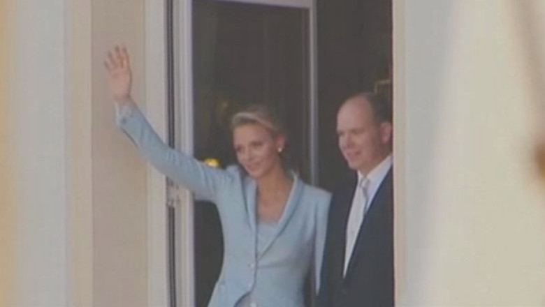 Printul Albert de Monaco va deveni tata. Sotia sa, Charlene, este insarcinata Imagine