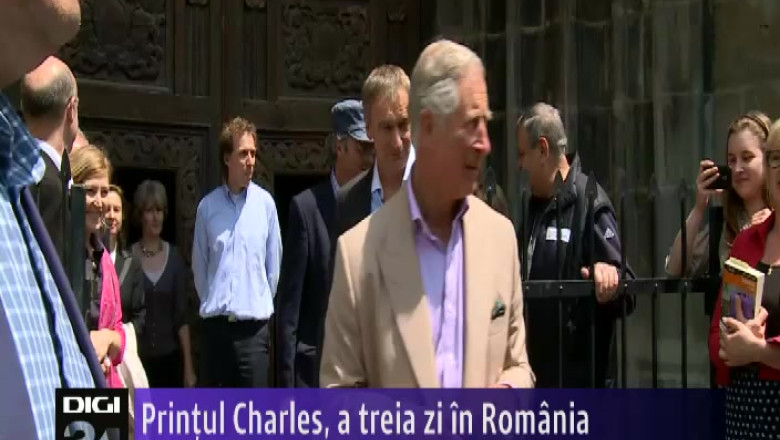 Printul Charles, a treia zi in Romania Imagine