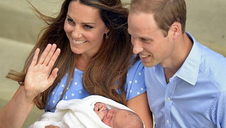 Printul George al Marii Britanii are certificat de nastere: Ducele si ducesa de Cambridge au inregistrat oficial nasterea mostenitorului Imagine