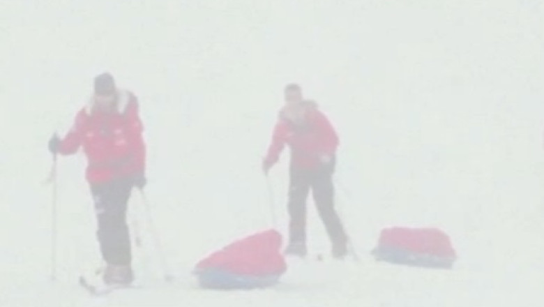 Printul Harry a ajuns la Polul Sud. El a participat, alaturi de veterani de razboi, la o expeditie caritabila Imagine