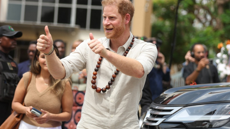 Printul Harry, mesaj la o scoala din Africa, unde a vorbit despre problemele mintale: „E ok sa nu fii ok” Imagine