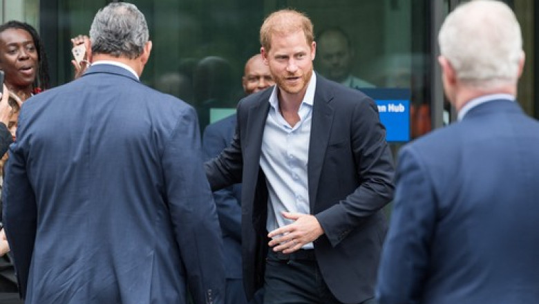 Printul Harry se intalneste cu regele Charles al III-lea la Londra, pentru prima data in peste un an Imagine